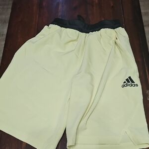 Adidas Men's Cream Shorts